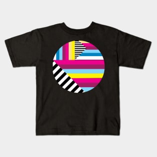 Geometric 80's Retro Kids T-Shirt